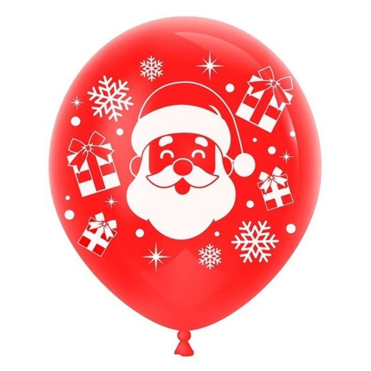10 Santa Claus Balloons