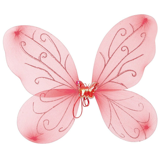 Kids Red Illusion Wings