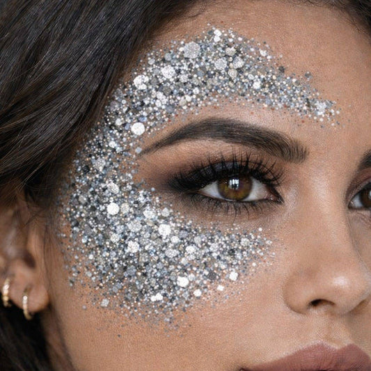 Silver Glitter Makeup Stick