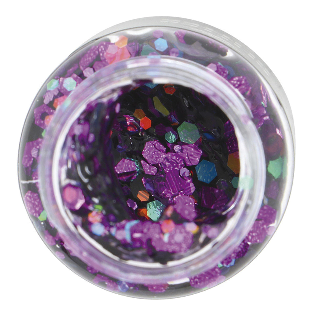 Purple Glitter Gel Pot