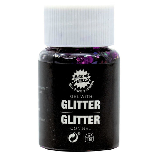 Purple Glitter Gel Pot