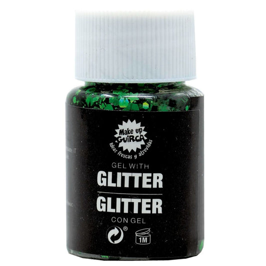 Green Glitter Gel Pot