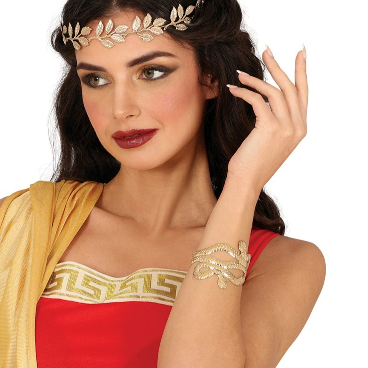 Metallic Gold Snake Bracelet