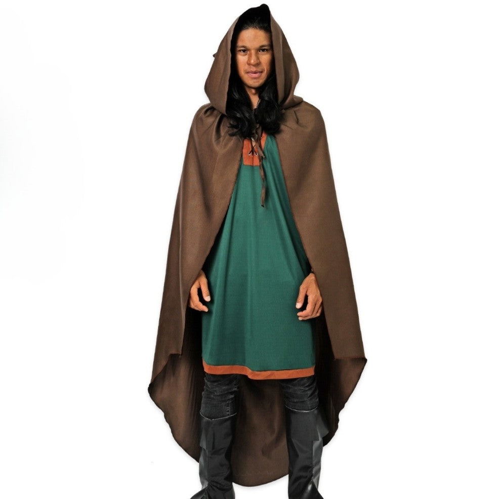 Brown Medieval Eco Cape