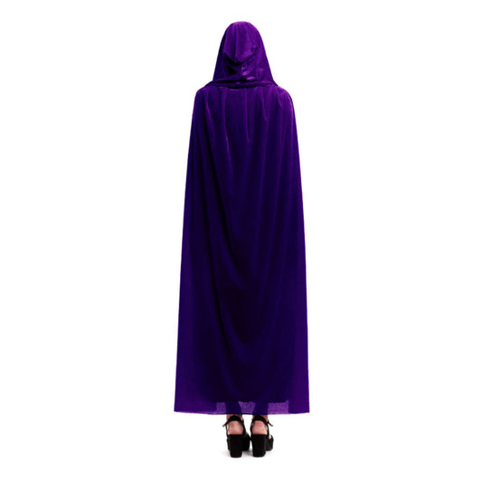 Hooded Violet Cape