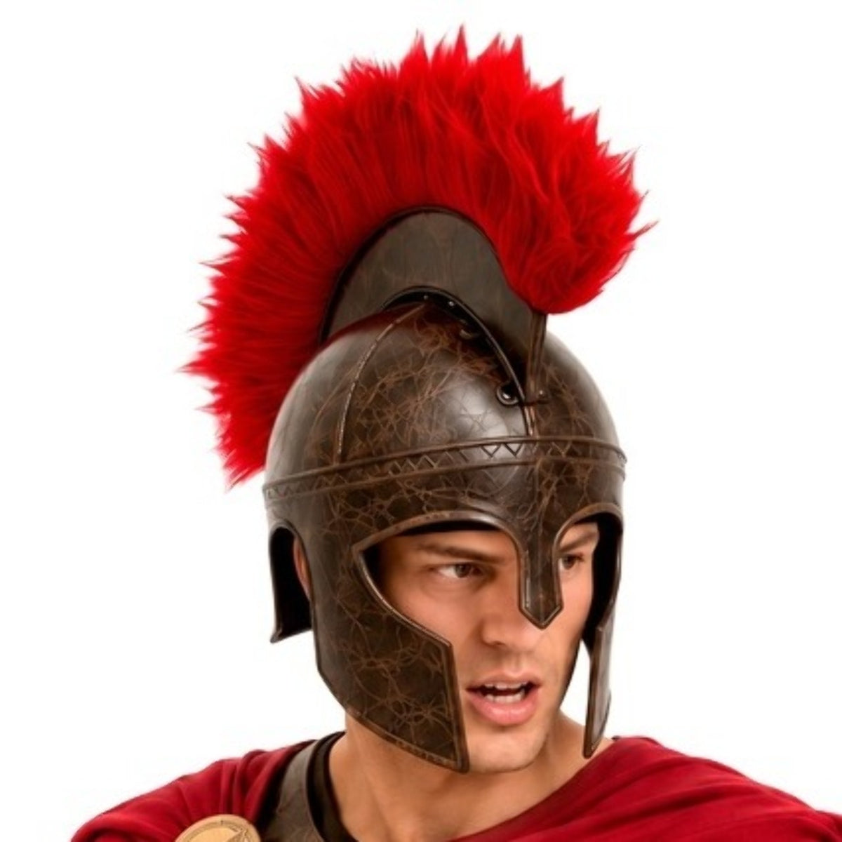 Leather Roman Helmet