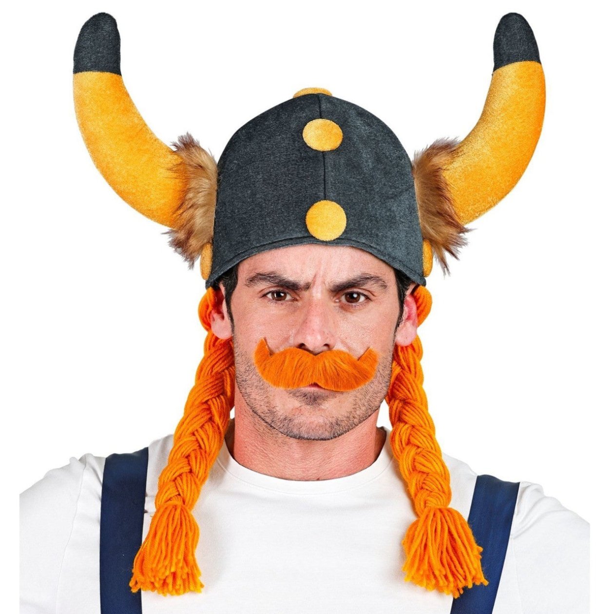 Viking Helmet with Braids