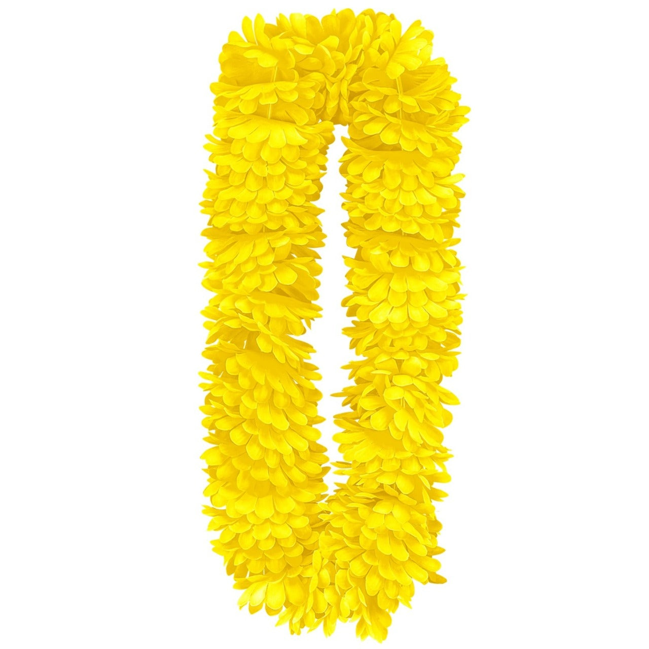 Deluxe Yellow Hawaiian Necklace