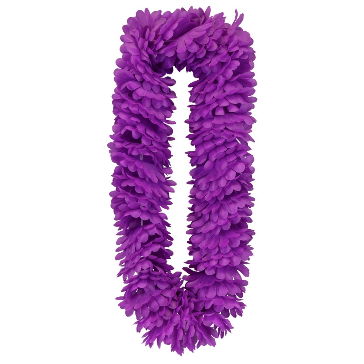 Deluxe Purple Hawaiian Lei Necklace