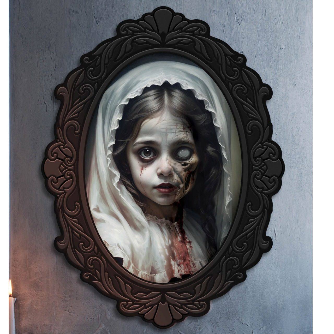 Scary Girl Portrait