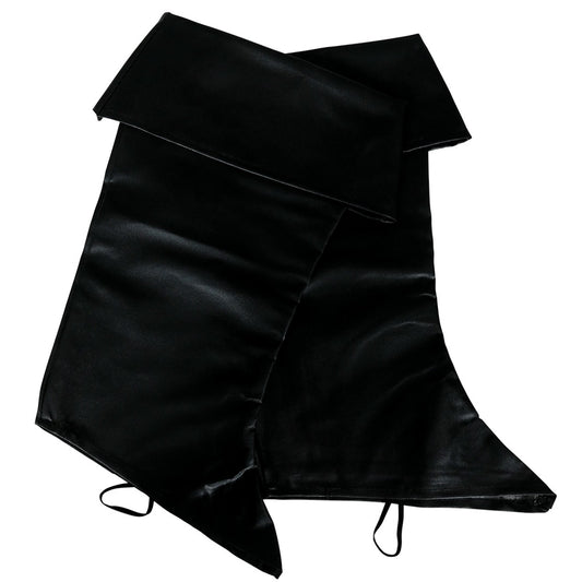 Kids Basic Black Boot Covers