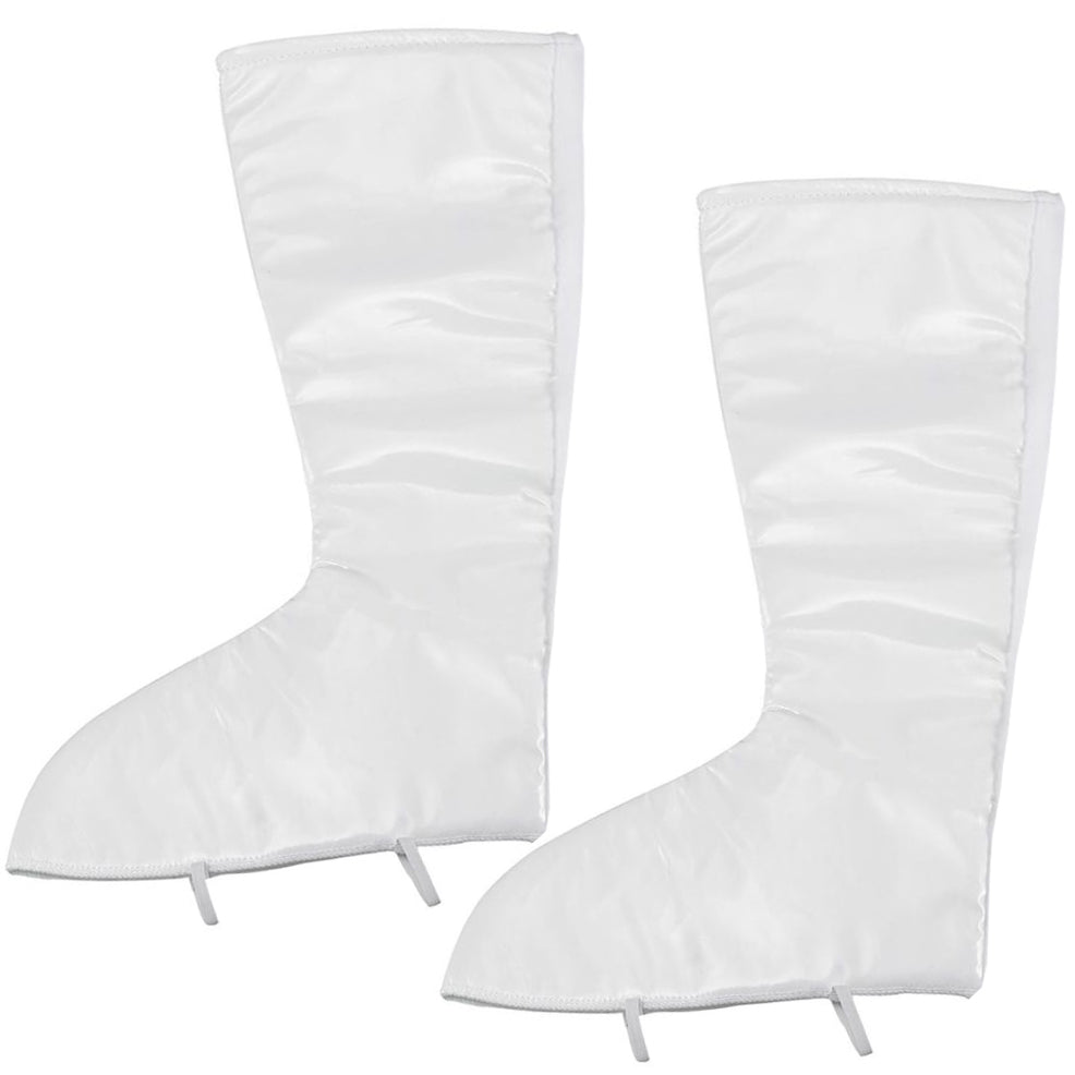 Womens White Boot Covers
