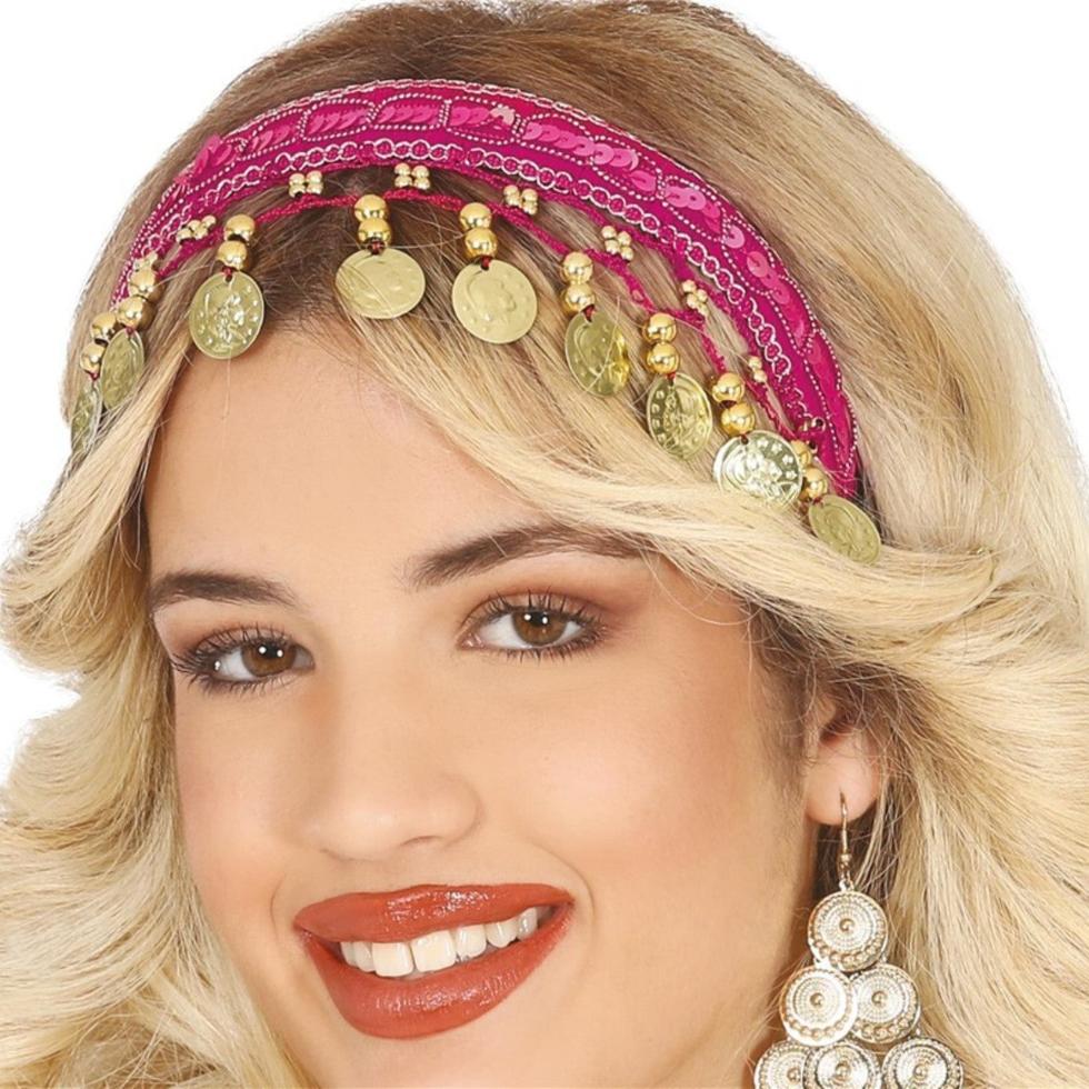 Fuchsia Gypsy Headband
