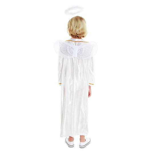 Kids White Angel Costume