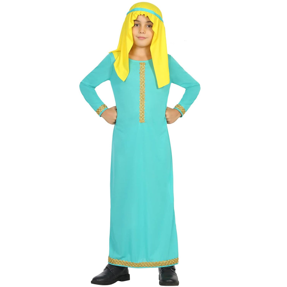 Boys Blue Arab Costume