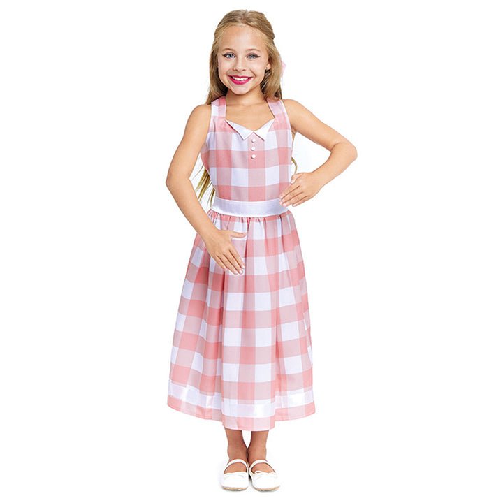 Girls Barbie Vichy Costume