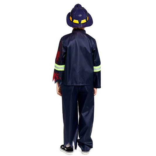 Boys Zombie Firefighter Costume