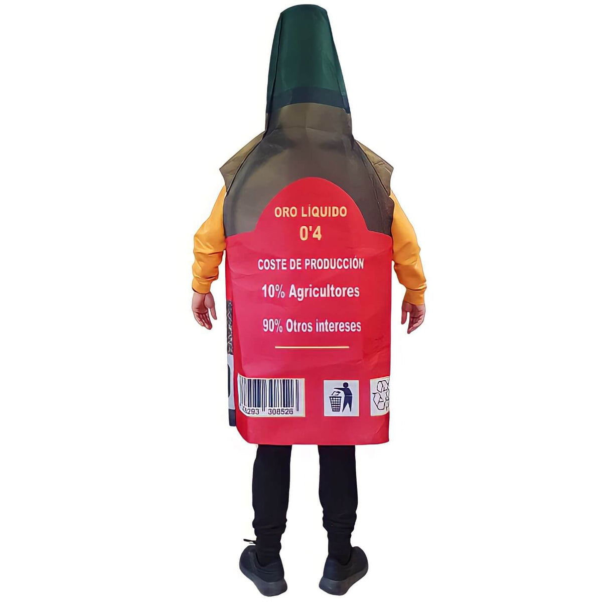 Adult Oil Bottle Costume