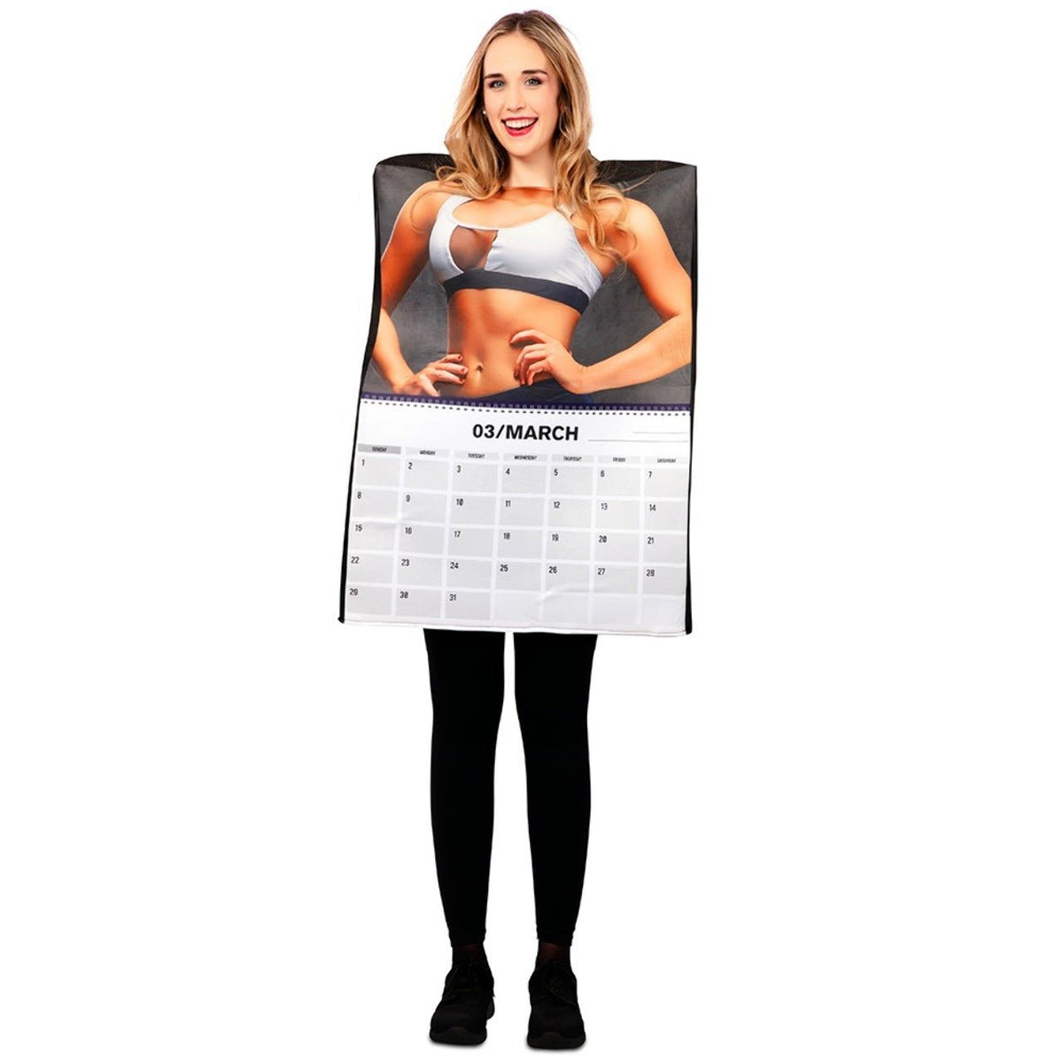 Womens Sexy Calendar Costume Adult