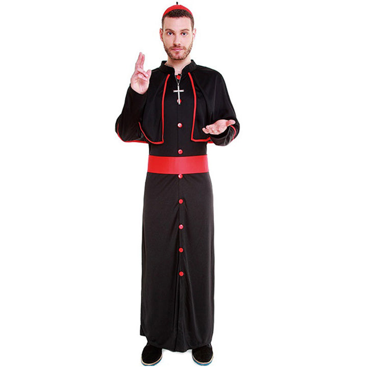 Mens Cardinal Cassock Costume