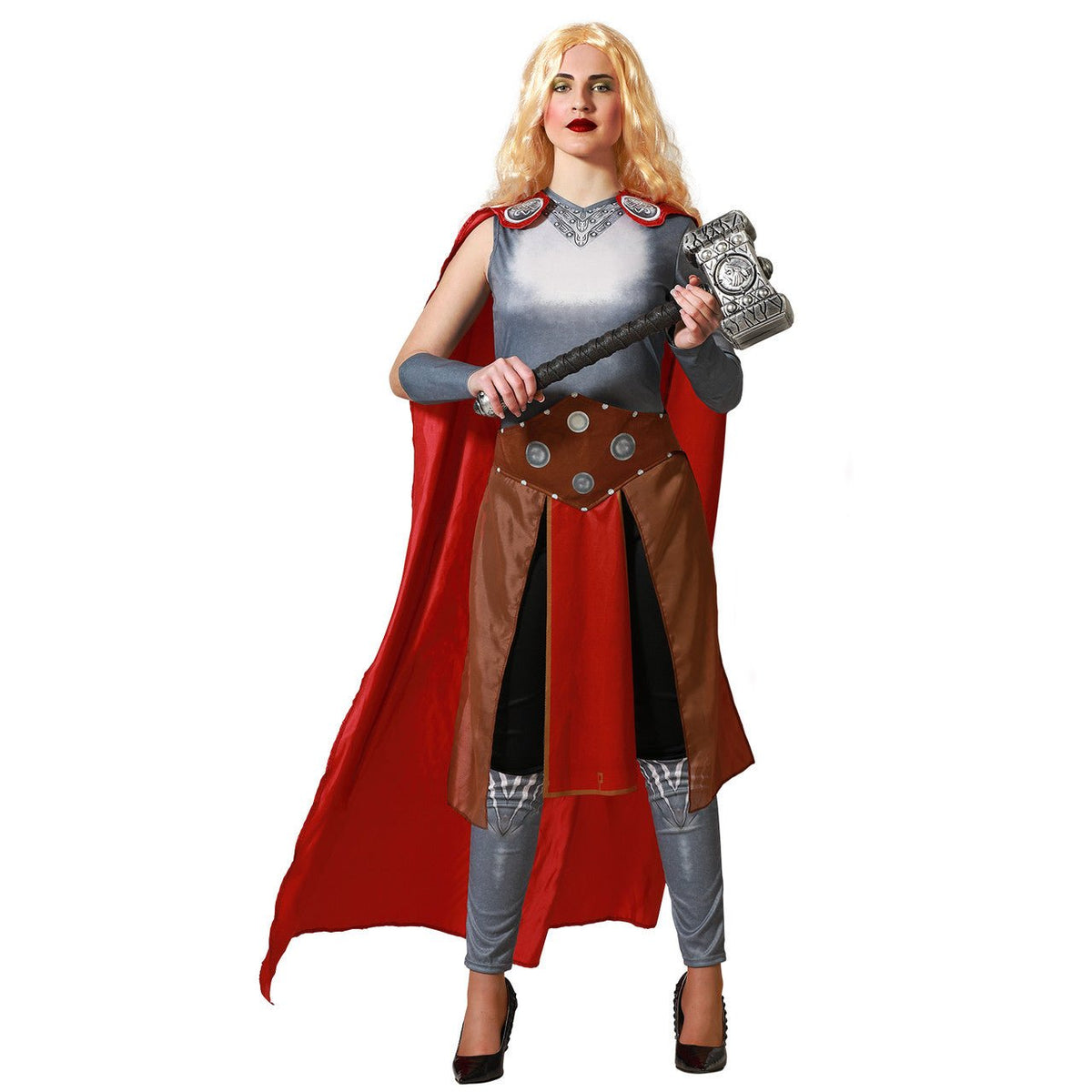 Womens Thunder Goddess Cape Costume
