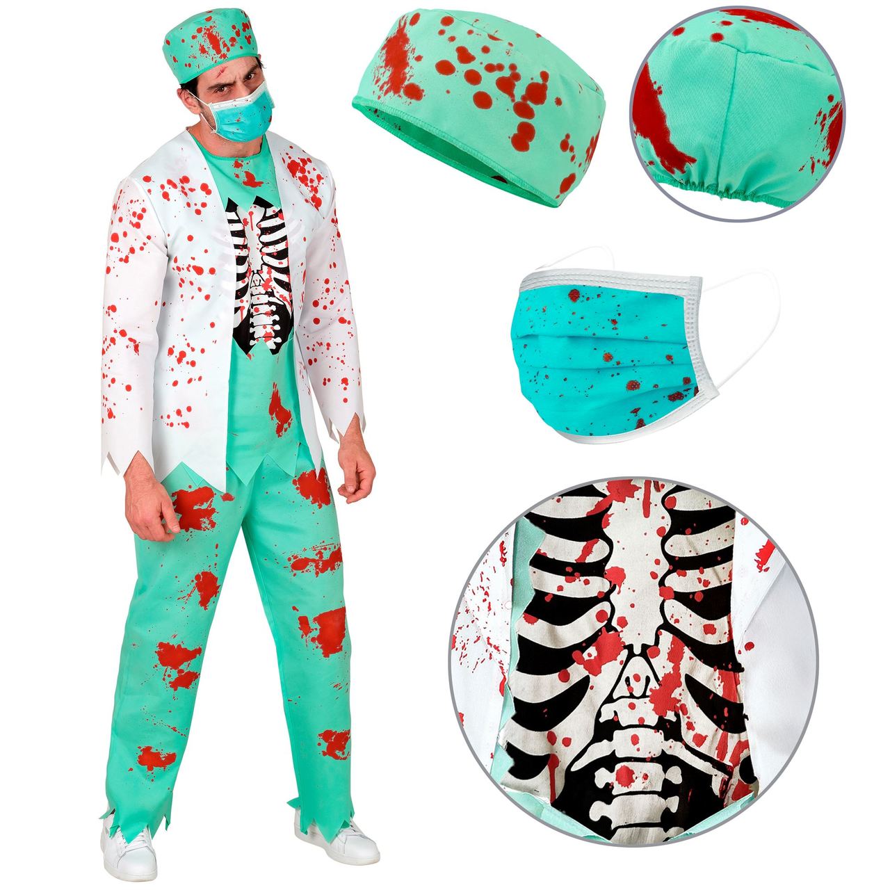 Mens Zombie Doctor Costume