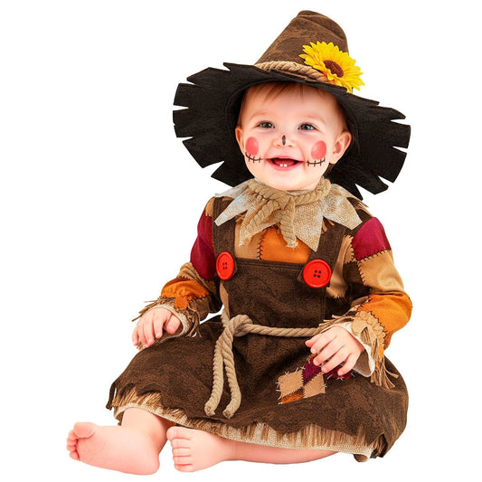 Baby Checked Scarecrow Costume