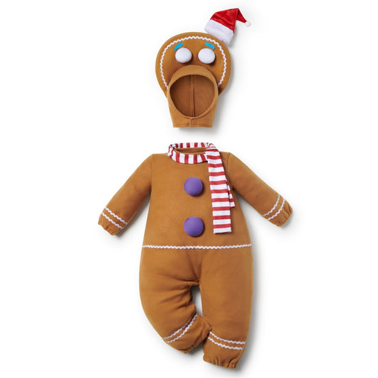 Baby Deluxe Gingerbread Cookie Costume