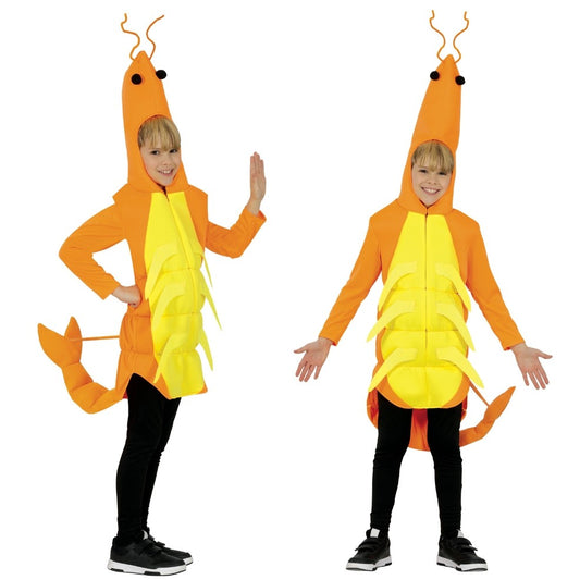 Kids Prawn with Tail Costume