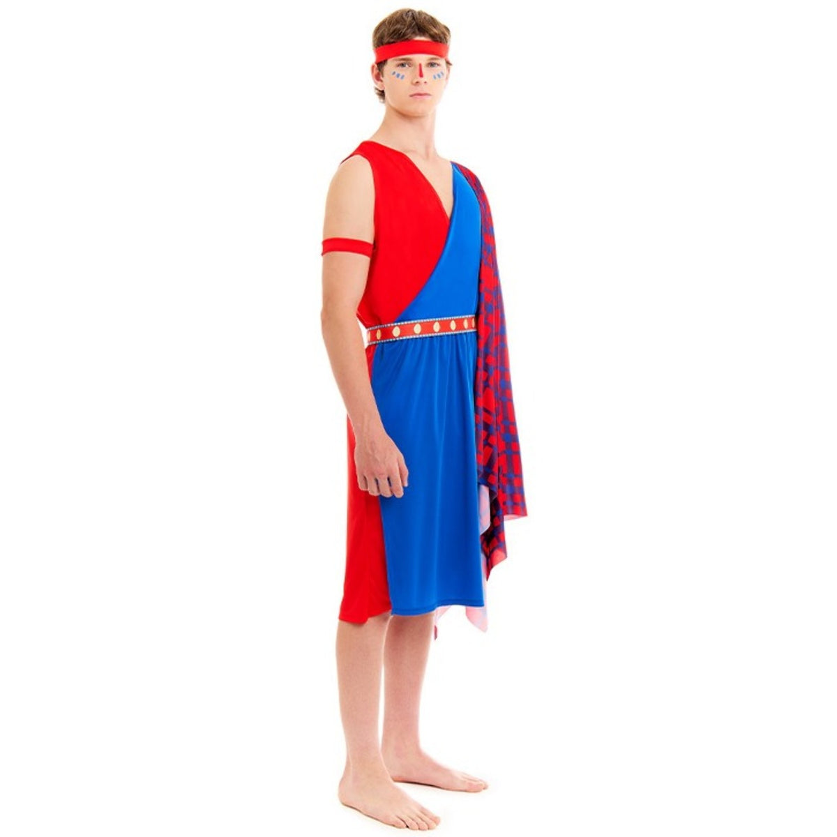 Mens Masai Tribe Warrior Costume
