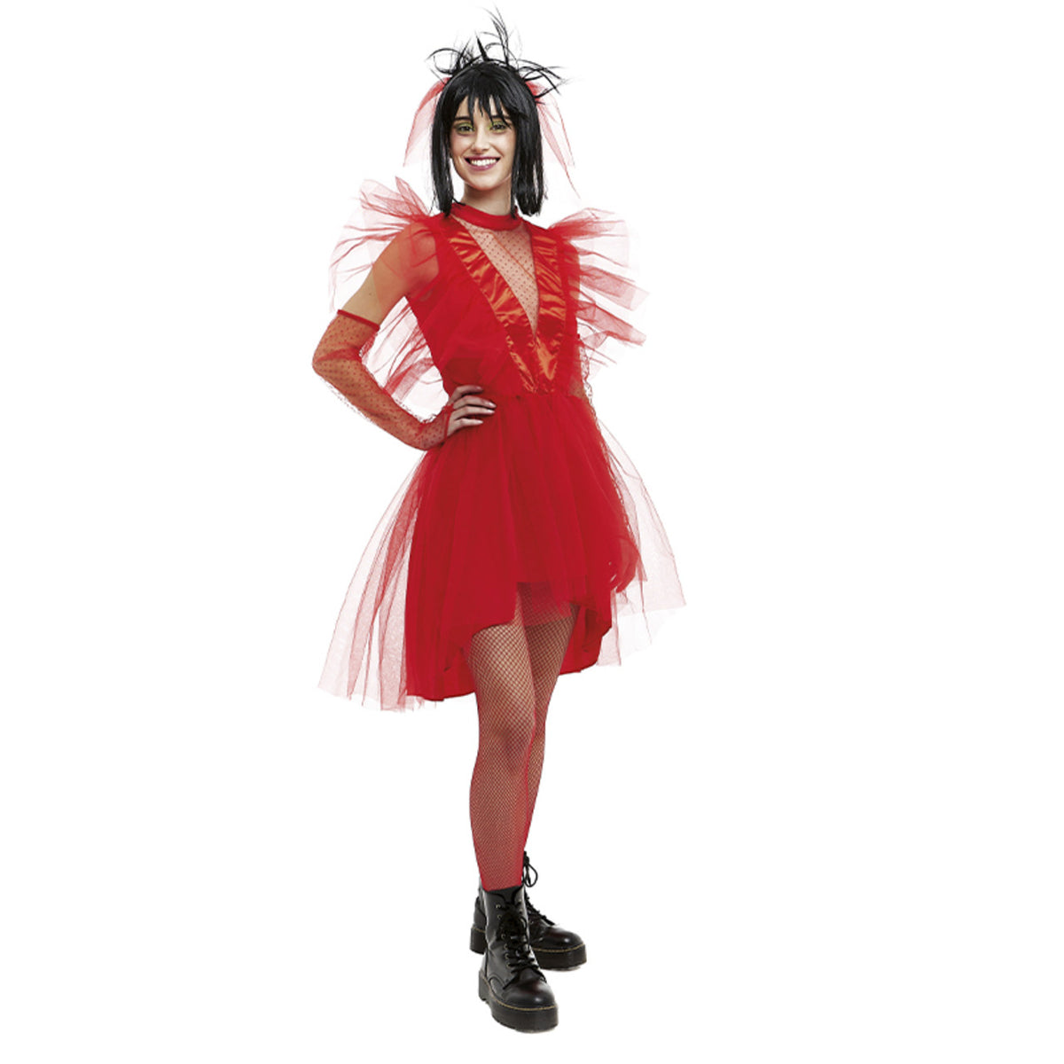 Womens Red Bride Lidia Costume