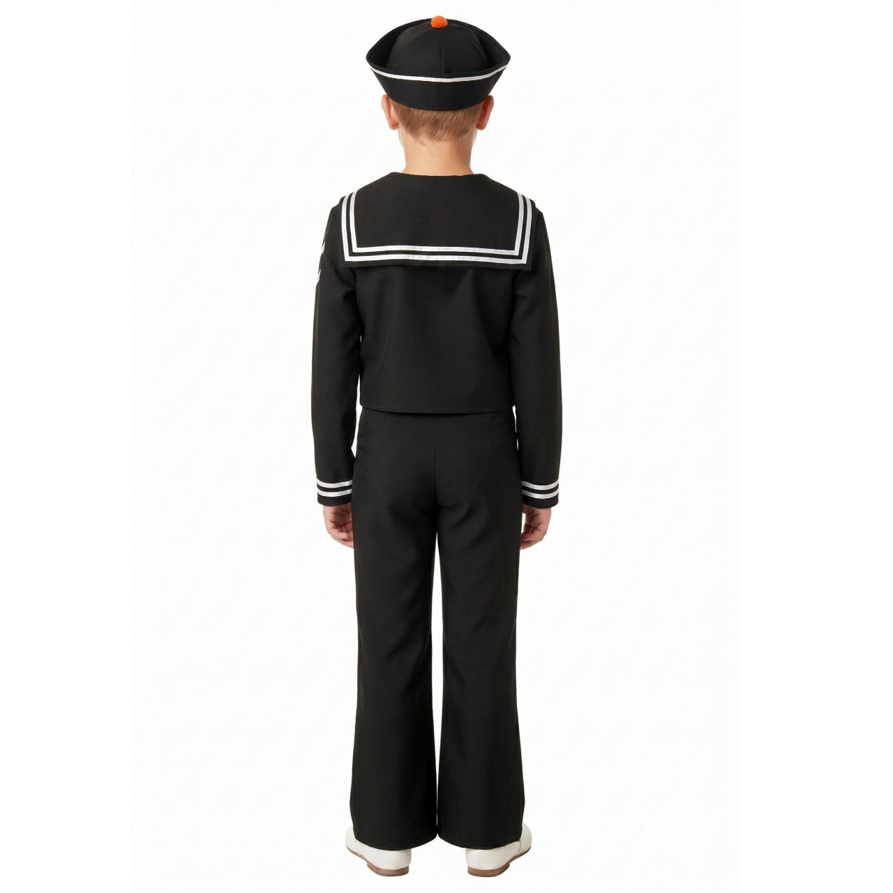 Kids Black Sailor Costume