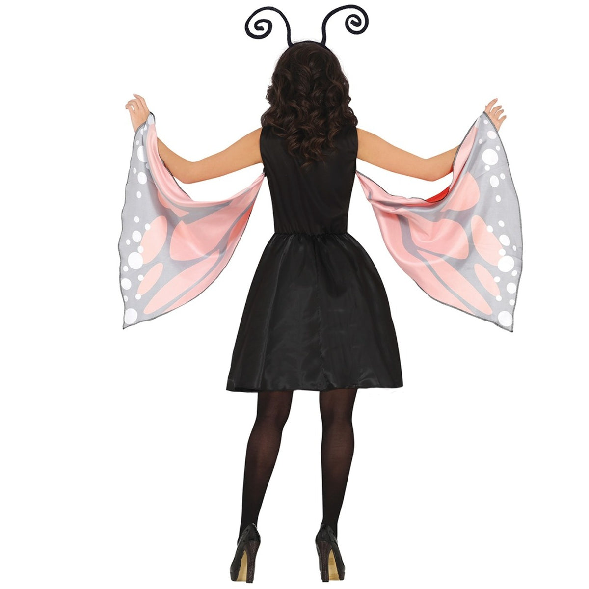 Womens Orange Butterfly Costume