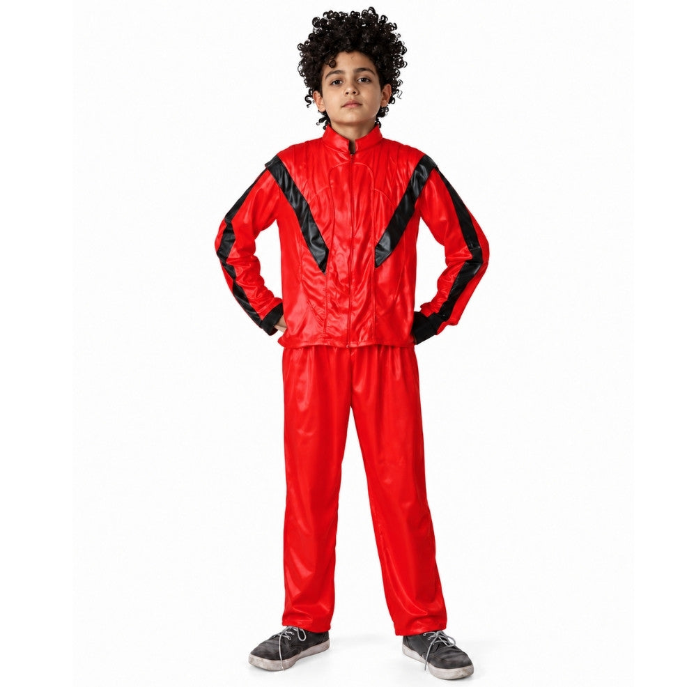 Boys Red Michael Jackson Costume