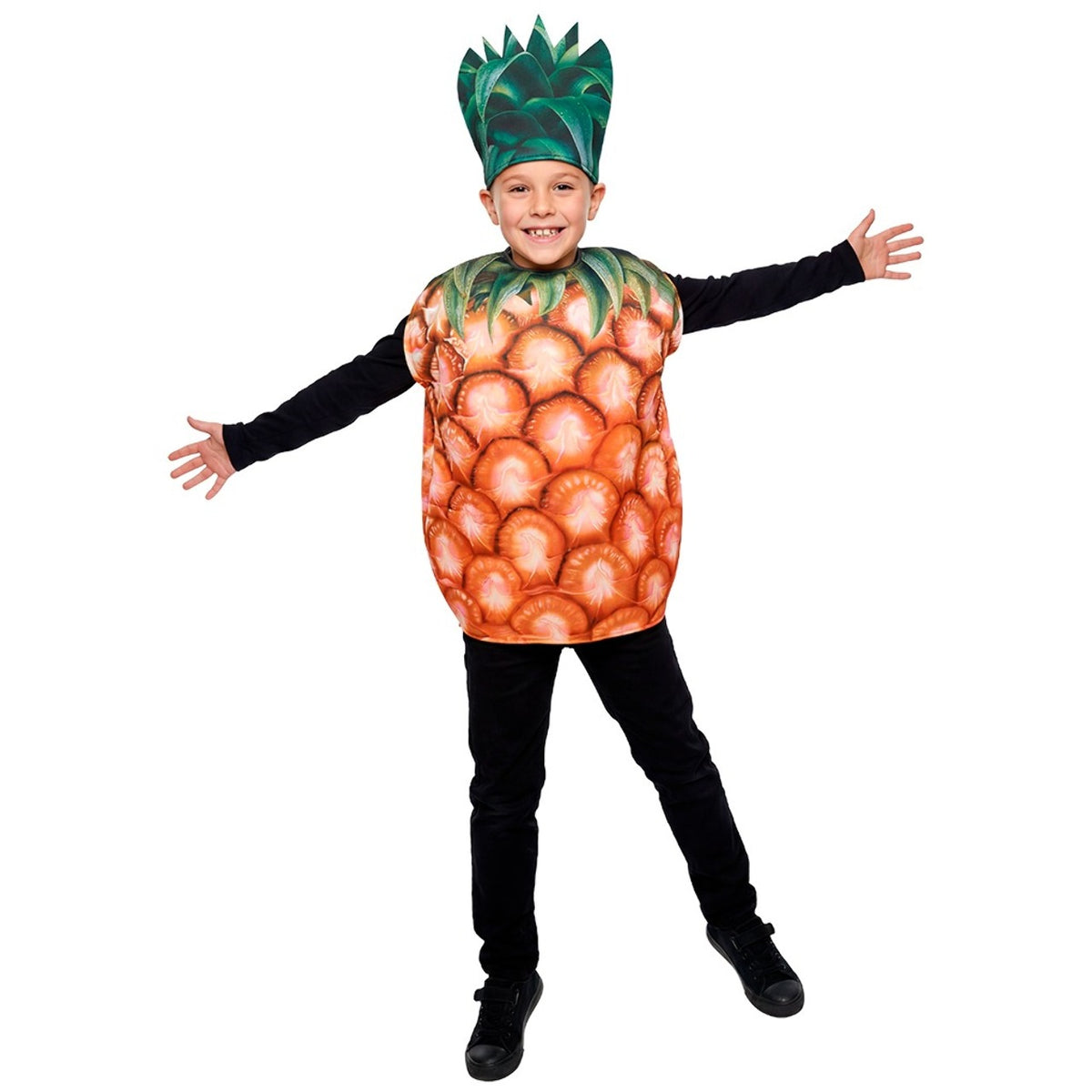 Kids Golden Pineapple Costume