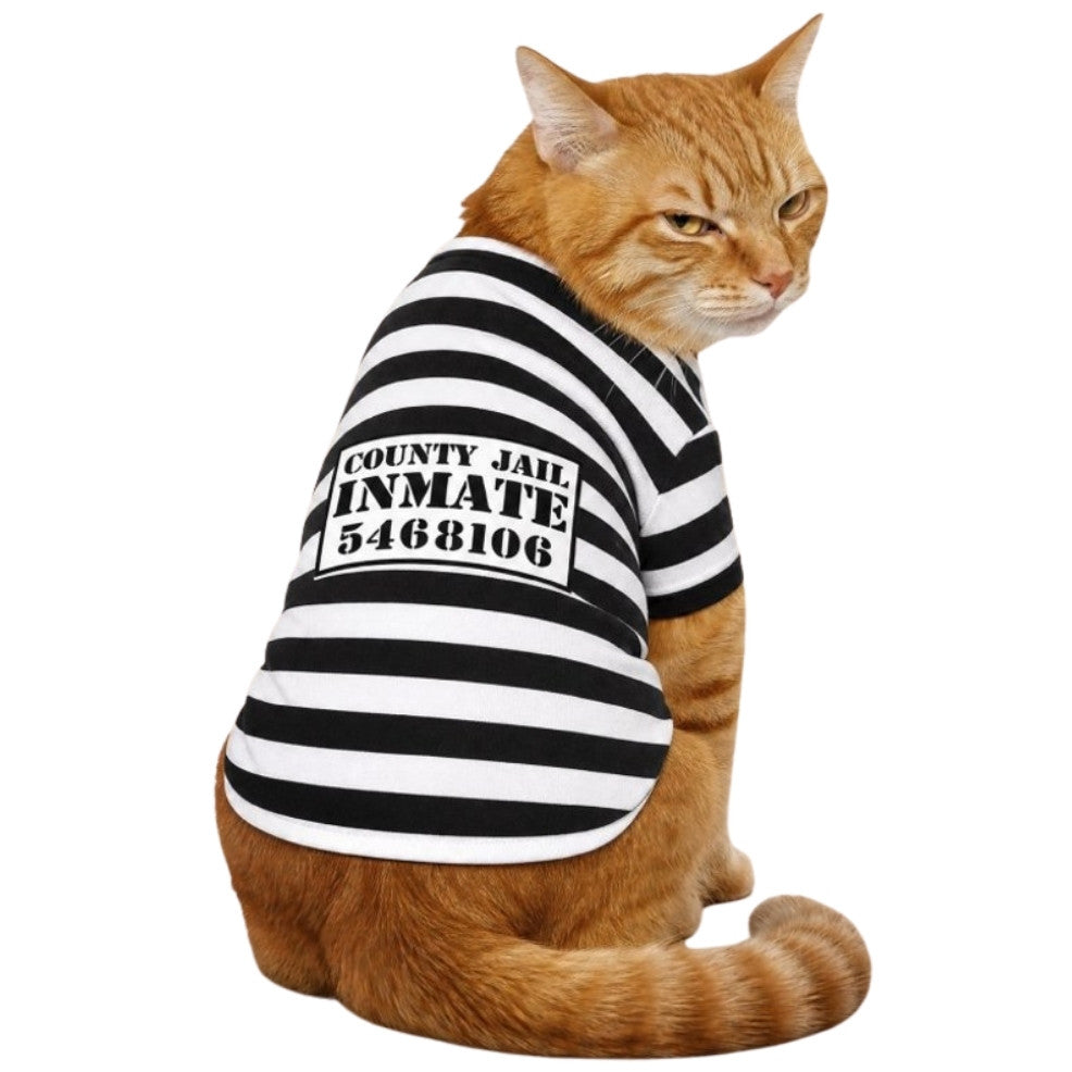 Prisoner Costume for Pet