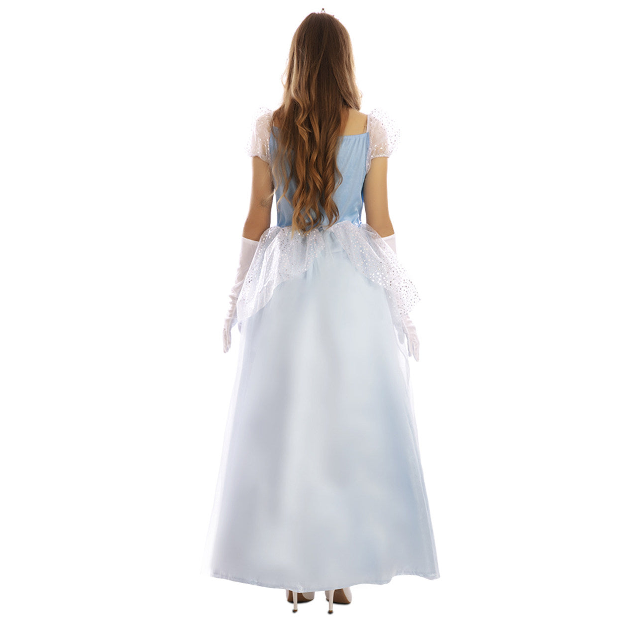 Womens Blue Fairy Tale Princess Costume