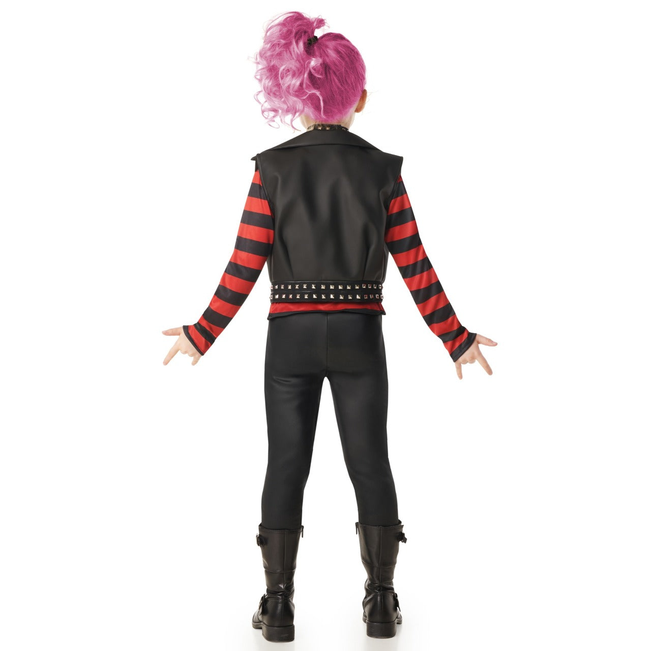 Kids Striped Punk Rocker Costume
