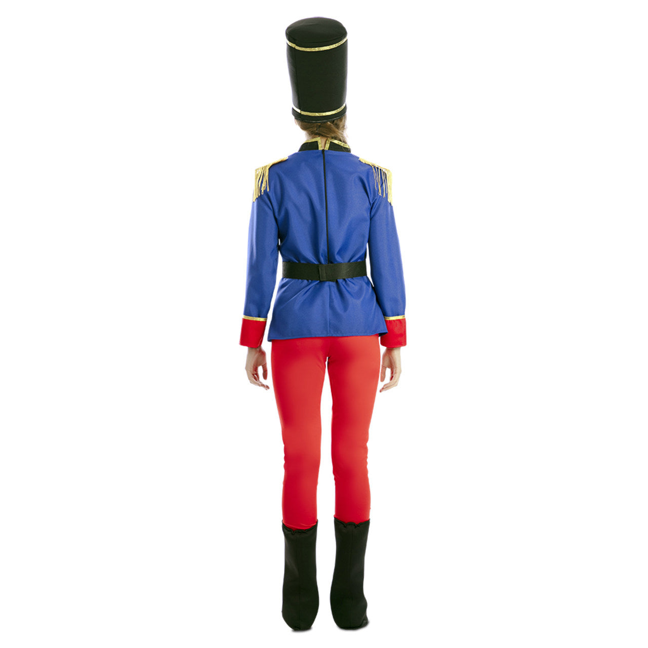 Womens Nutcracker Soldier Fringe Costume