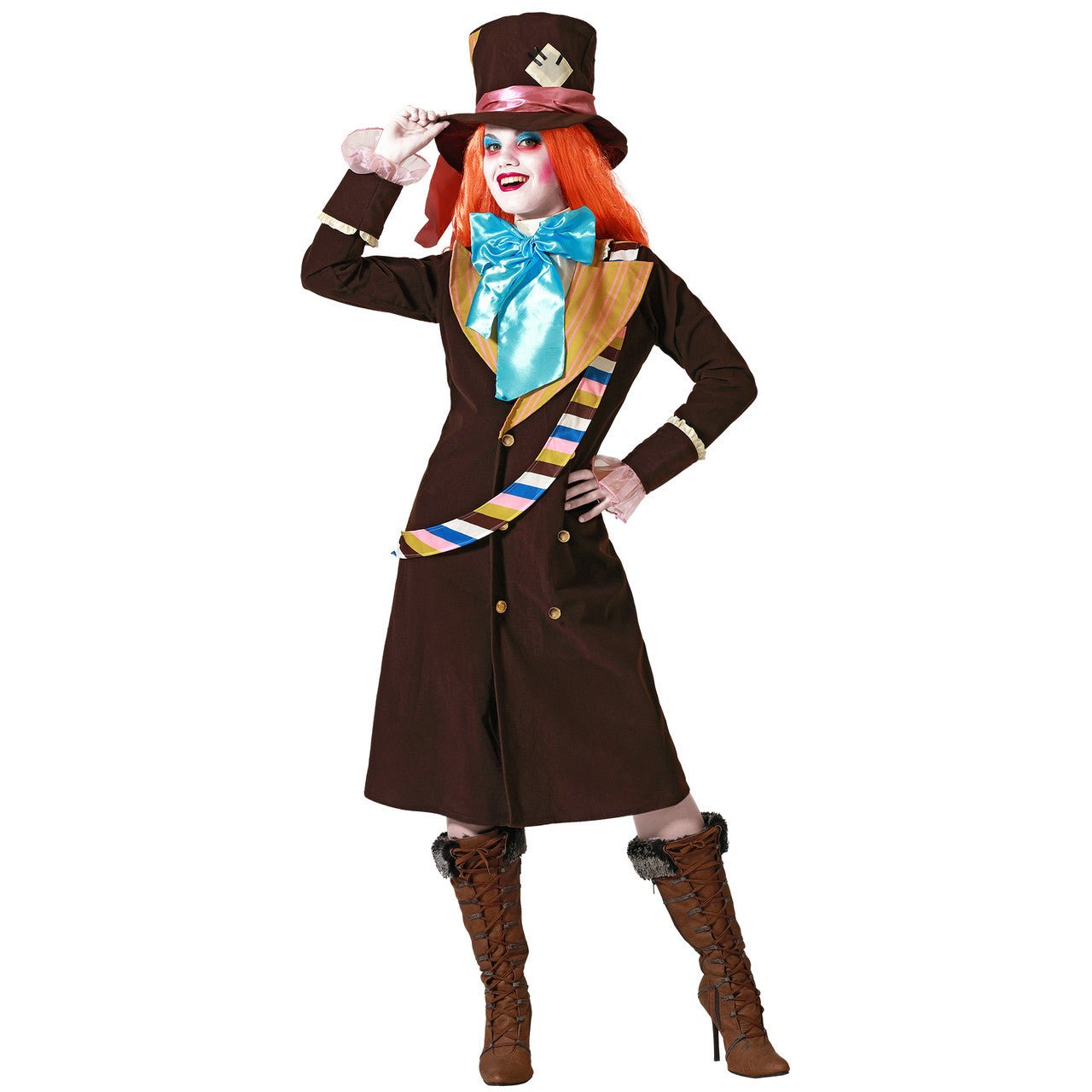 Womens Mad Hatter Coat Costume