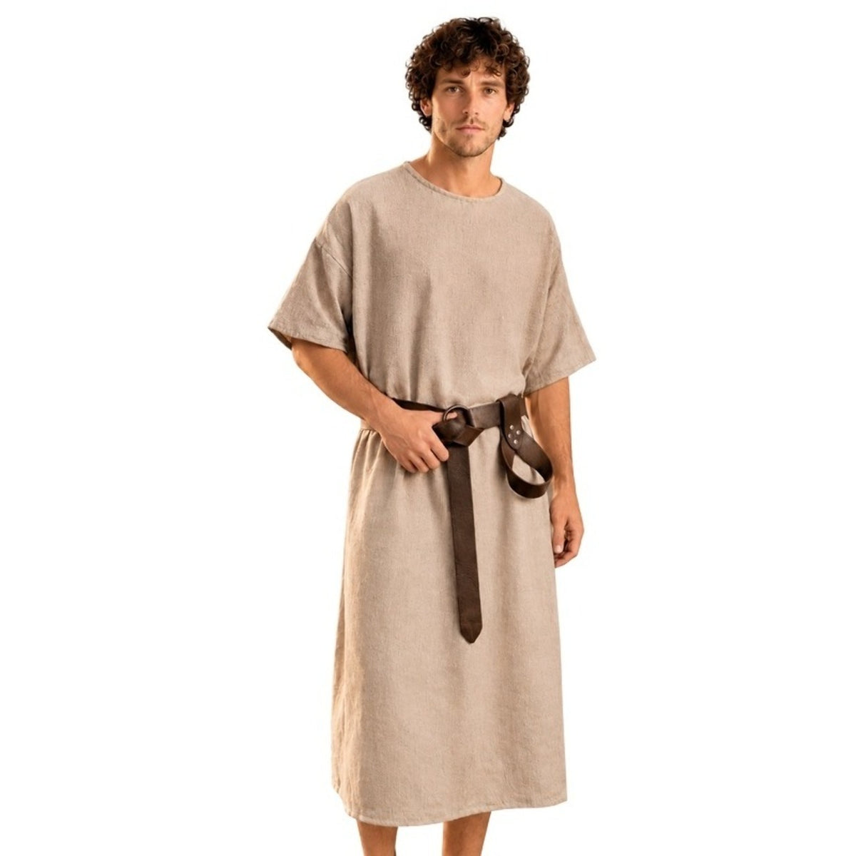 Adult Beige Medieval Tunic Costume
