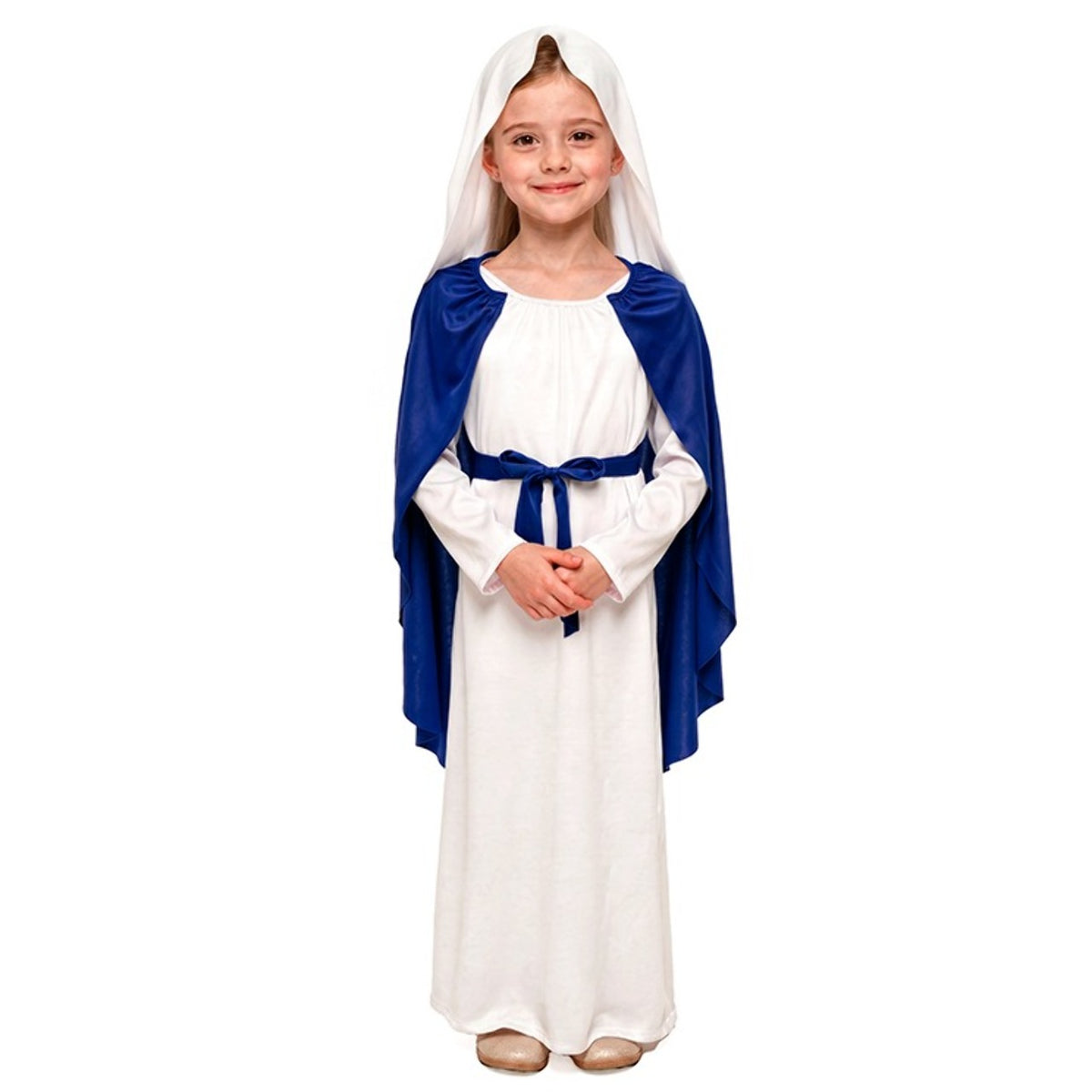 Girls Two Tone Virgin Mary Costume