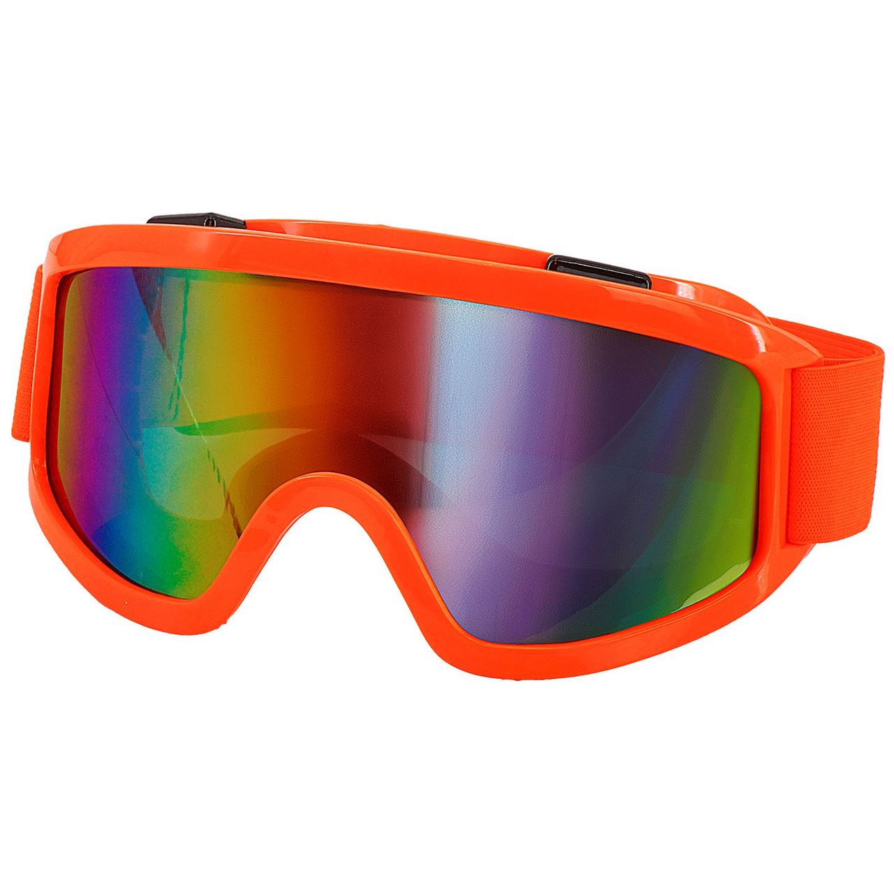 Orange Ski Glasses