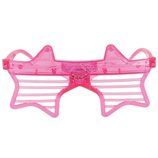 Light-up Star Glasses with LED (Assorted colours)