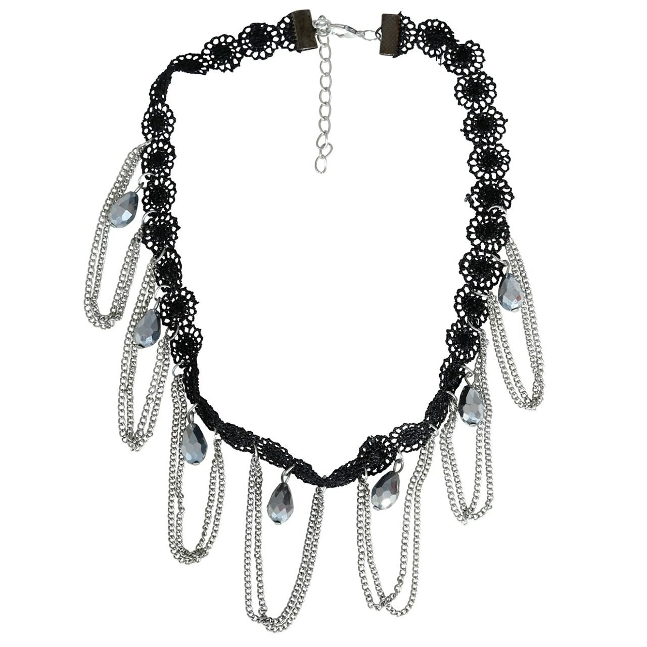 Silver Gothic Choker