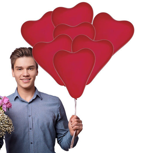 Red Heart Balloons