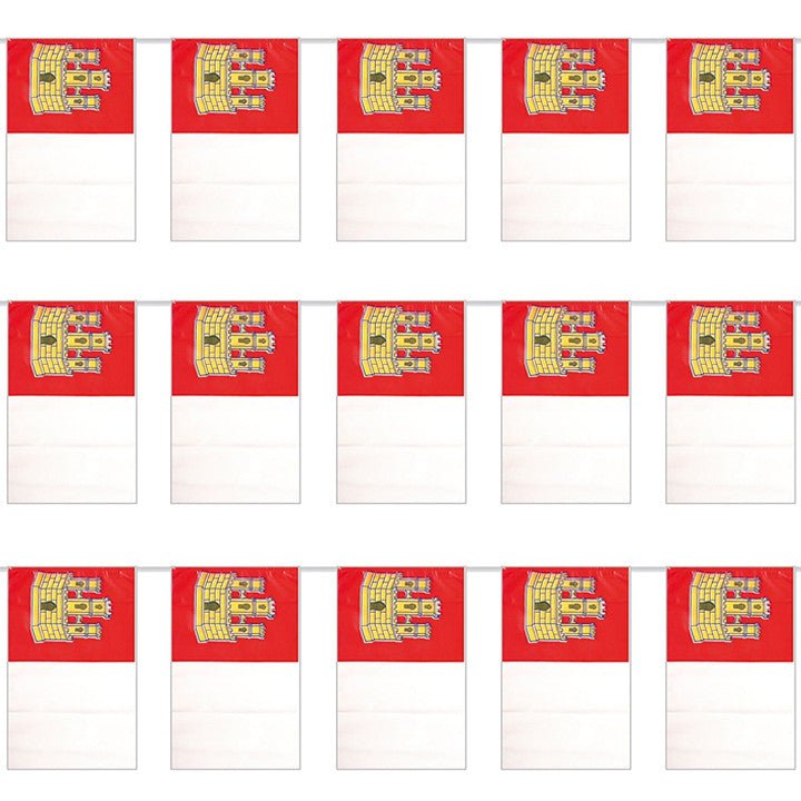 Castilla La Mancha Pennant Banner Garland