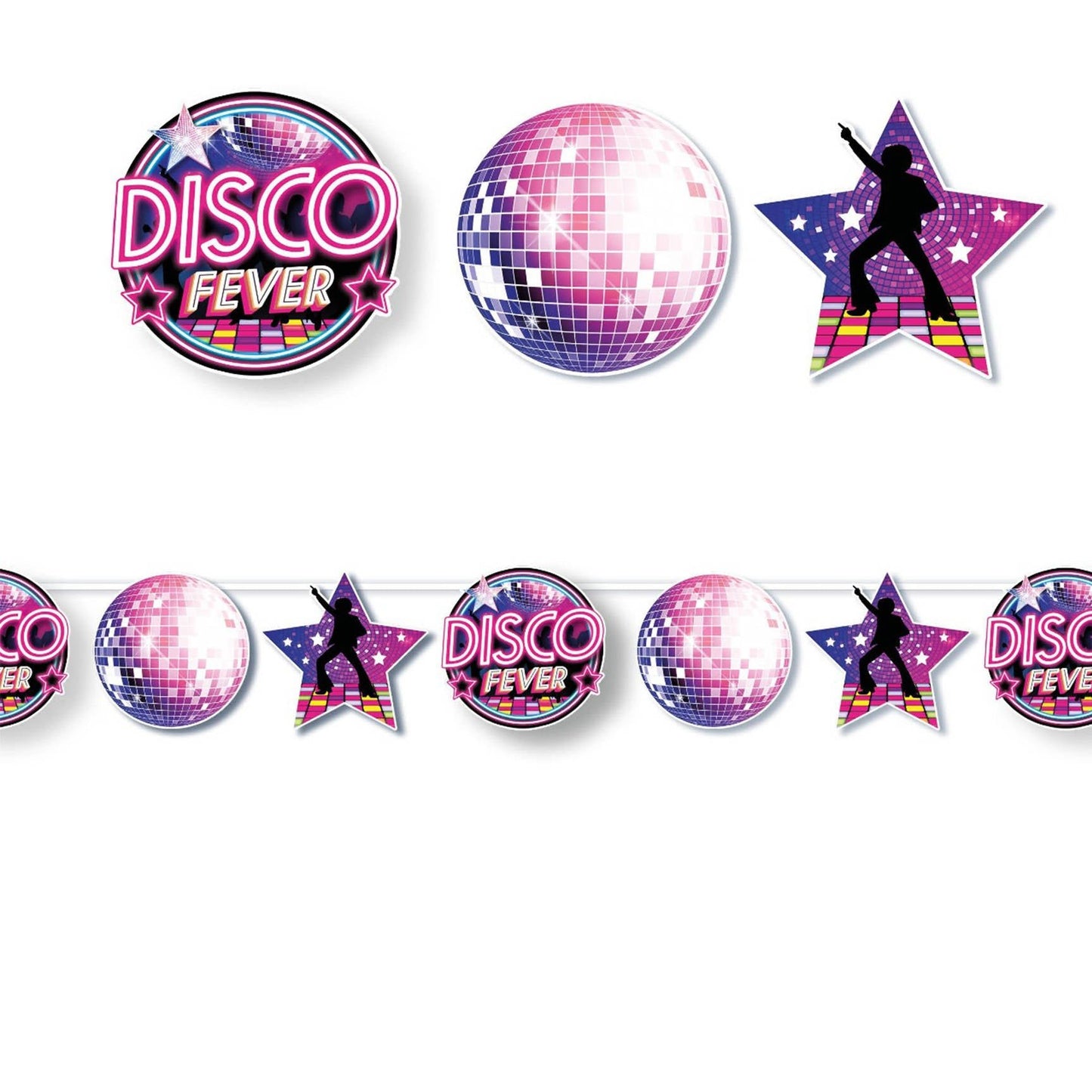 Disco Star Garland