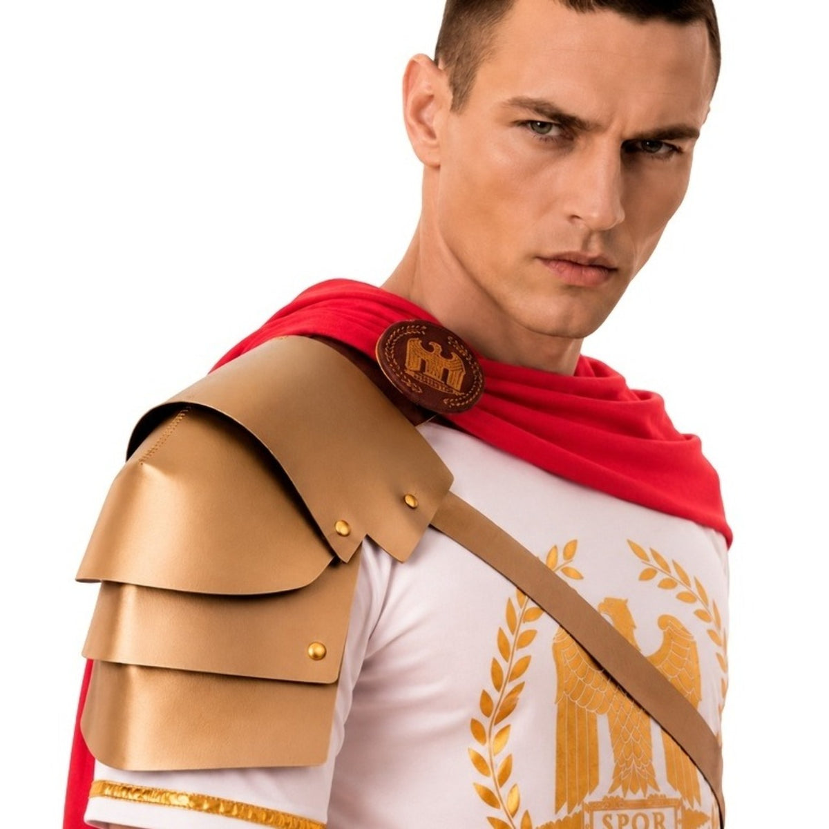Golden Gladiator Armour Shoulder Pad