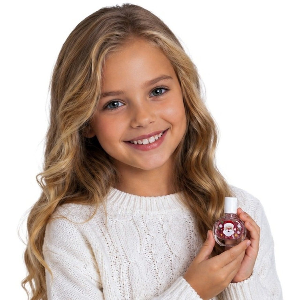 Christmas Nail Polish and Stickers Kit